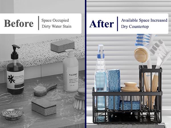 Dish Drying Rack for Kitchen Counter Large Capacity Sink Organizer with Cutlery Holder Easy Clean, Modern Home Essential