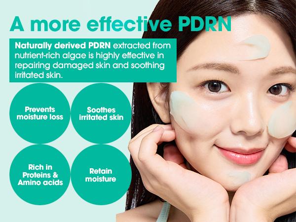 Vegan PDRN Spirulina Sherbet Mask (1g*10ea) - Cooling Routine for Summner Makeup - Soothing Modeling Mask - Cryo Mask - Korean Skin care Calming