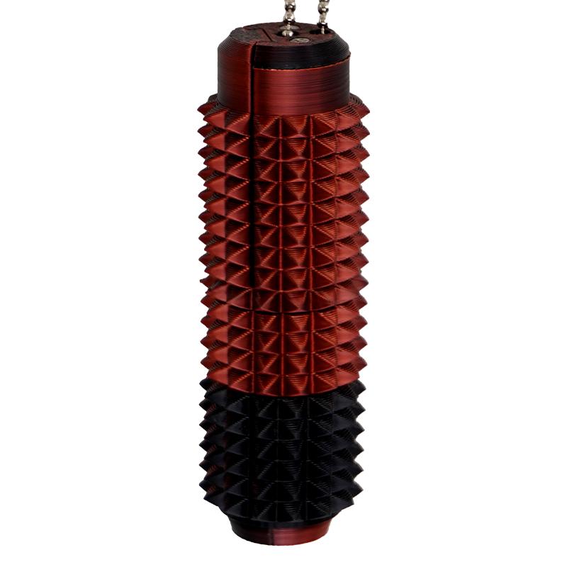 Little Ouchies  Grippie 5-in-1 Design for Stress Relief, Button Clicks, Spinners, Portable Stim Tool,Spiky Grippie Stim, 3D Printed Toys Pain Stim Fidget, Pocket Mini Fidget Toy for Adults Novelty Gifts,Grippie stim keychain