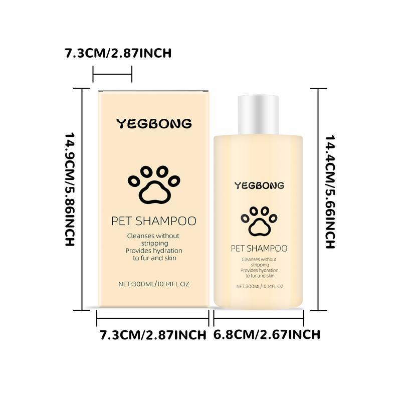 Pet Shampoo (300g) Is A Gentle And Cleansing Shampoo That Makes The Fur Of Pet Cats And Dogs Smooth And Free Of Tangleslitter pellets, spray, litter tray, litter box, removal