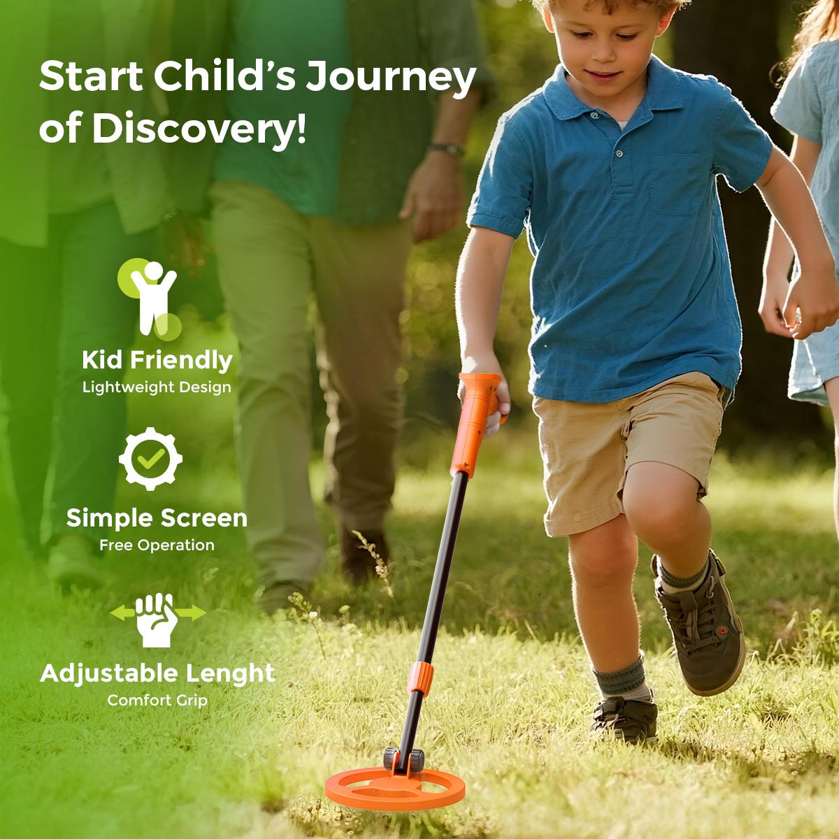 【Spring Treasure Hunt】GoGonova Waterproof Metal Detector for Adults & Kids with 8" Search Coil All Metal & Disc Modes Portable Tool Kit Adjustable Stem IP68 Rating Lightweight Design LCD Display Durable Shovel Anti-interference Headphones 【Spring Treasure Hunt】GoGonova Waterproof Metal Detector for Adults & Kids with 8" Search Coil All Metal & Disc Modes Portable Tool Kit Adjustable Stem IP68 Rating Lightweight Design LCD Display Durable Shovel Anti-interference Headphones