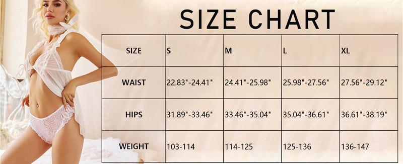 FINETOO Unite Store 15 Pcs Womens Underwear Cotton Panty Low Rise Hipster Elegant Lingerie Lace Briefs Soft Bikini Ladies Panties S-XL Womenswear