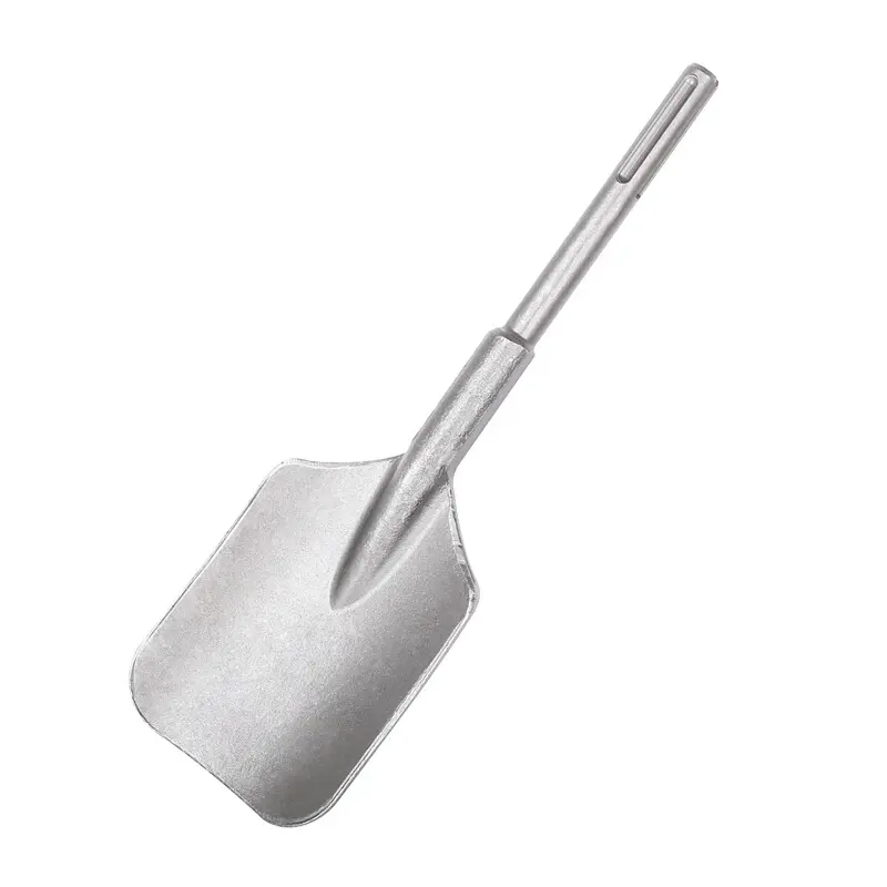 Vearter 1PC SDS-MAX Sturdy Metal Shovel - Wide Flat Chisel-Shaped Jackhammer Drill Bit with Shank, Large Size Design for Excavation, Landscaping, Brick Work, Gardening