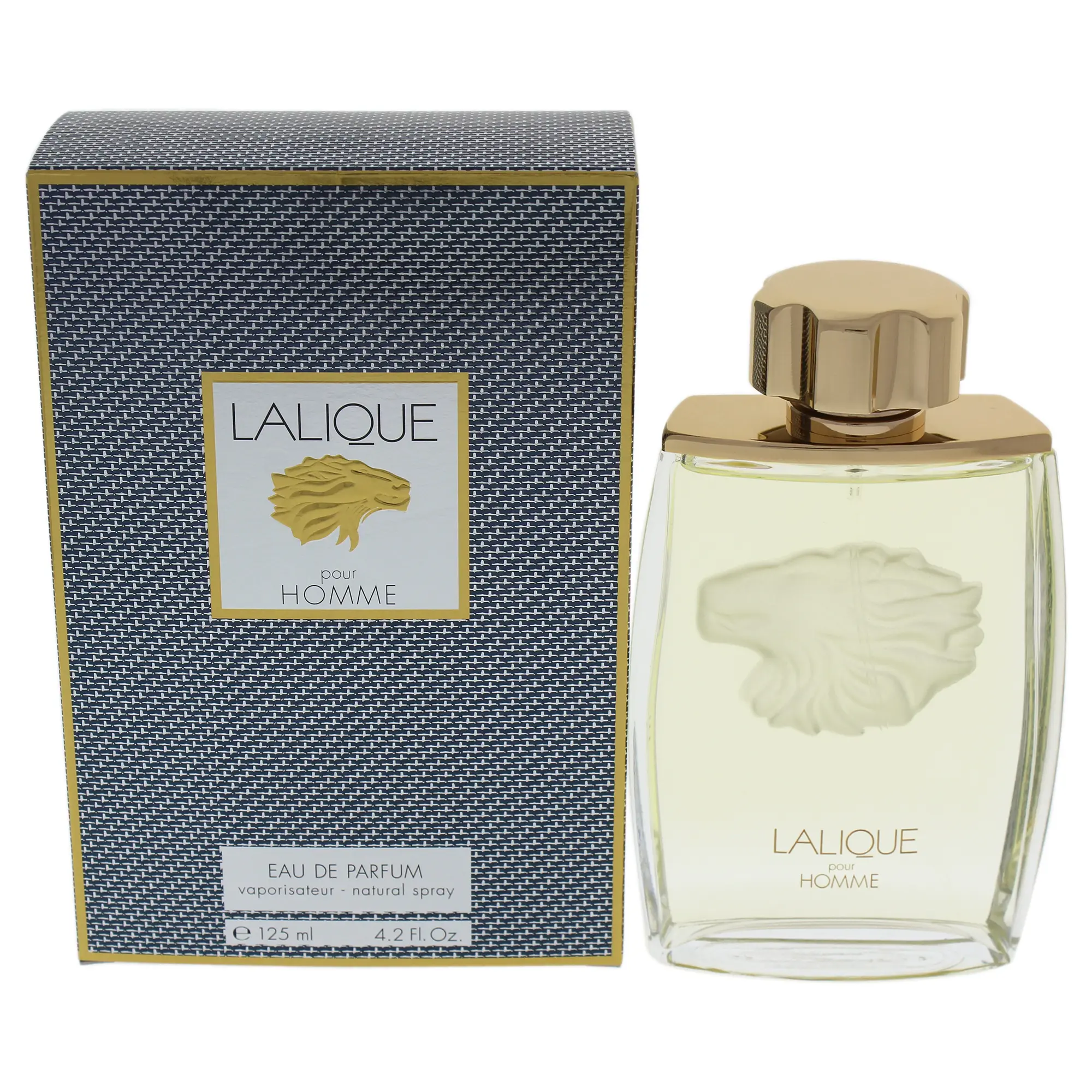 Lalique by Lalique for Men - 4.2 oz EDP Spray fragrance Lovers Bundle
