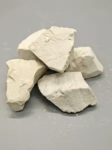 Naturally Tactile Gray-White Kaolin — An Edible Clay with Gentle, Grippy Texture, 4oz(113g) Art Crafts