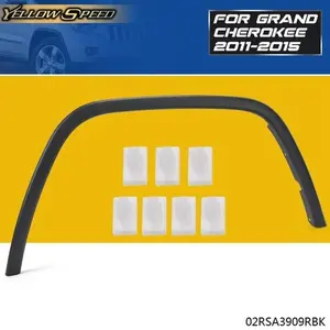 Fit For 2011-2017 Jeep Grand Cherokee Fender Flares Front Right Textured Black Car Hood Cover Car Accessories