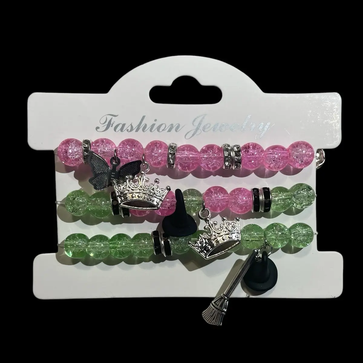 Wicked Inspired Bracelets Set - Perfect for Any Occasion , The Perfect Accessories , Perfect Gift for The Hoildays