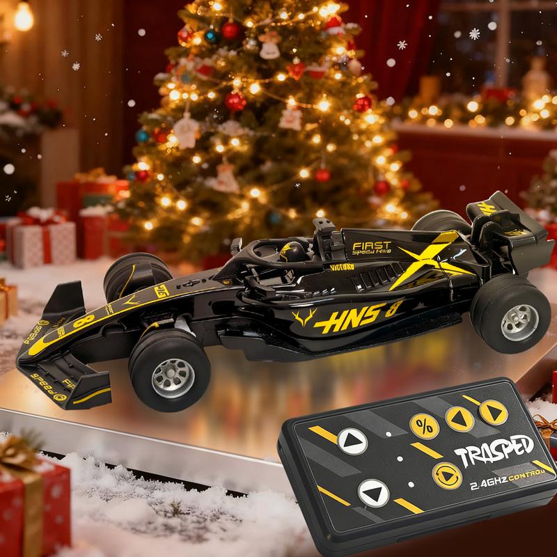 Minigear 1:64 RC Drift Car - 2.4G Type-C charging,RC Remote Control Car Multi-Speed Set,1:64 DIE-CAST Collectible Desktop Ornament,Great Christmas Birthday Gift for Boy & Man,Pocket Remote Control Car