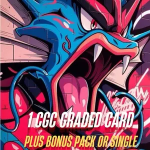 Mega PokePacks TCG Pokemon Cards CGC Graded 1 Card Per Pack Live Stream Exclusive Collection Enhancer