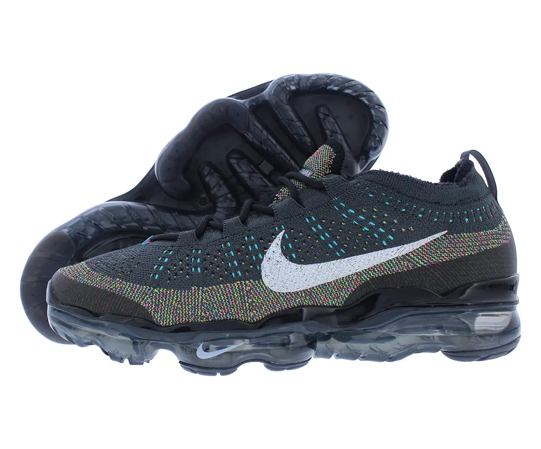 Nike Air Vapormax 2023 Flyknit Unisex Running Sneakers - Snug Fit, Basic Design, Aesthetic Sports Footwear