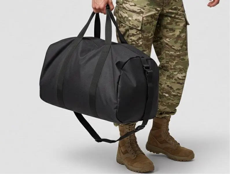 80L Large Duffel Bag 21" x 14" – Foldable Travel Bag for Gym, Sports, Camping & Weekend Trips, Lightweight Heavy-Duty Luggage with Spacious Storage