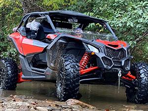 Nilight UTV Side Mirrors Aluminum X3 Rear View Mirror Upgraded 360 Degree Adjustment Compatible with 2016 2017 2018 2019 2020 2021 2022 2023 Can Am Maverick X3 Turbo R