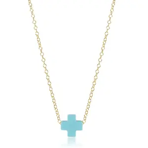 Enewton Turquoise Cross Necklace