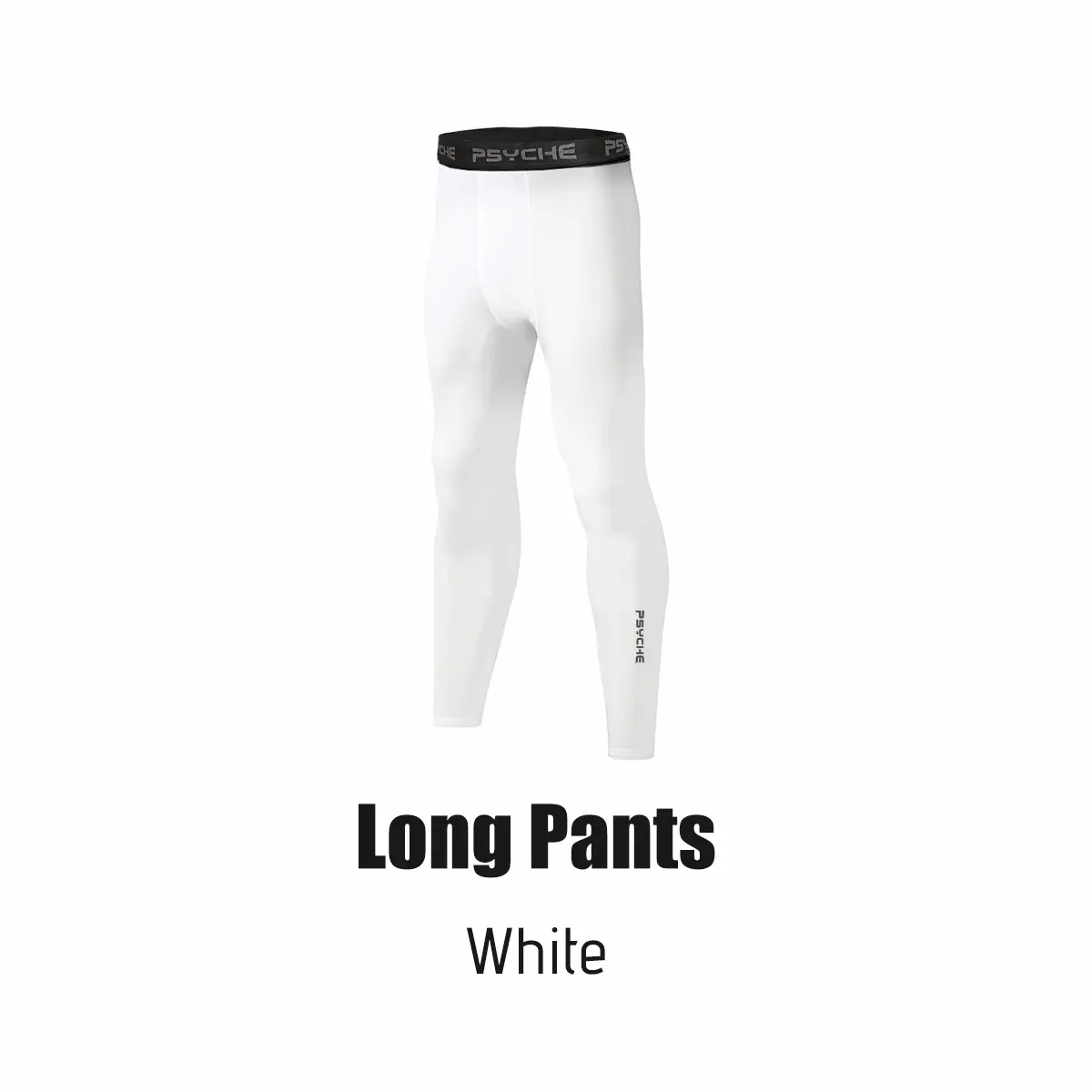 Men's Compression Leggings - Running Tights, Workout Leggings, Athletic Base Layer Pants for Sports, Yoga & Basketball
