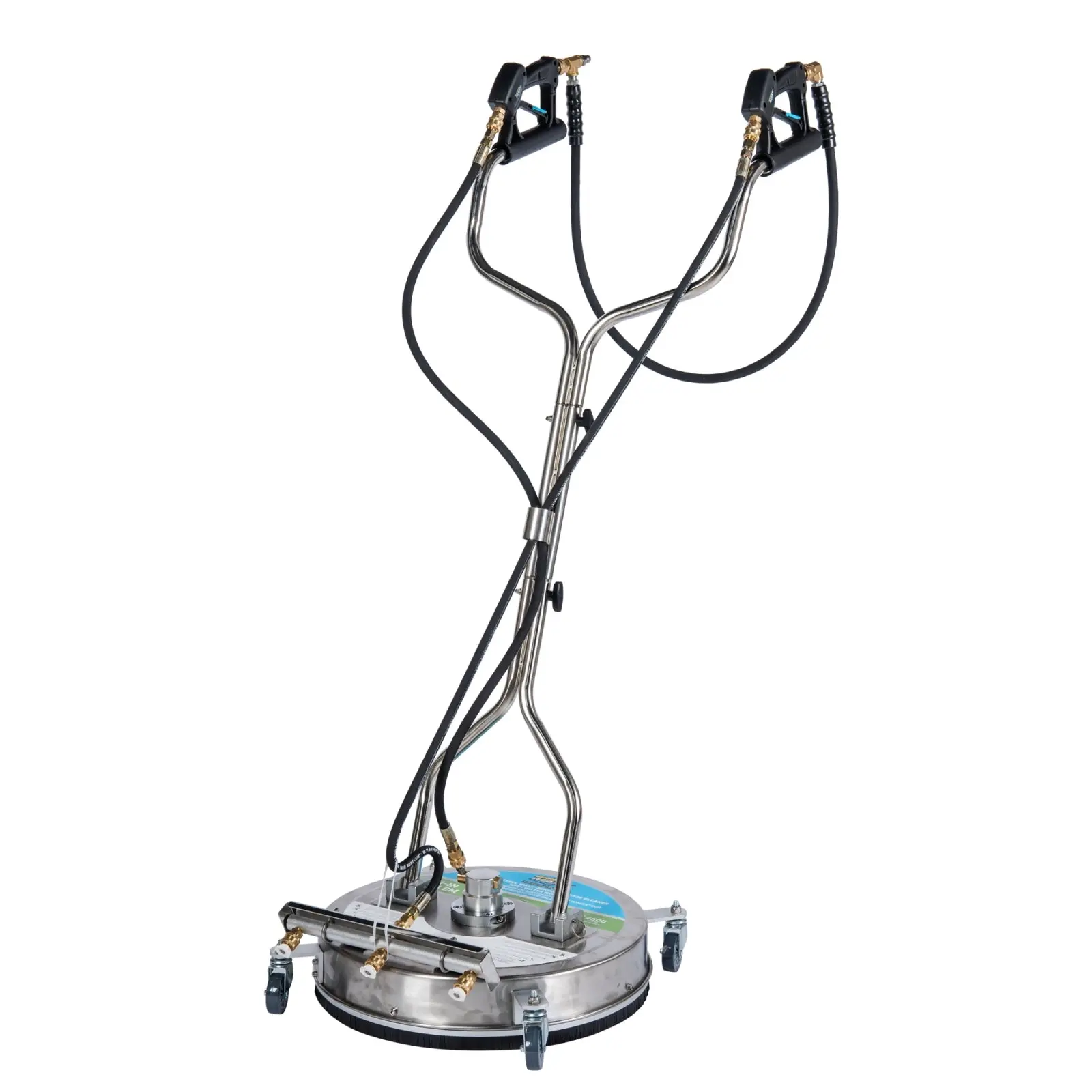 SurfaceMaxx 21-inch Walk-Behind Stainless Steel Surface Cleaner with Water Broom