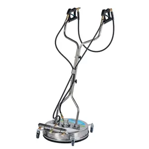 SurfaceMaxx 21-inch Walk-Behind Stainless Steel Surface Cleaner with Water Broom