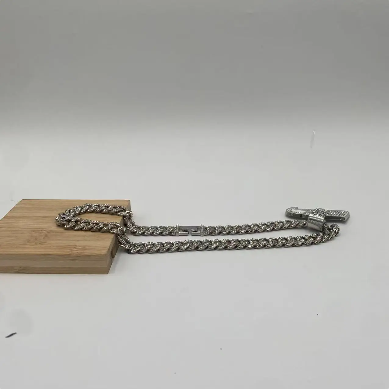 Men's Gold-Plated Cuban Link Necklace, Adjustable Hip-Hop Pendant Chain, Casual Elegant Unisex Jewelry, Perfect Gifts for Boyfriend
