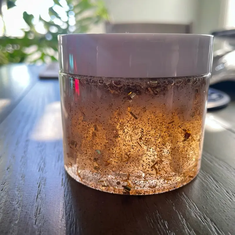Champagne bubbles slime