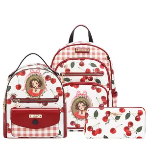 BACKPACK 3 PIECE SET (BACKPACK, MINI BACKPACK, WALLET)