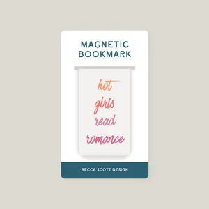 Hot Girls Read Magnetic Bookmark