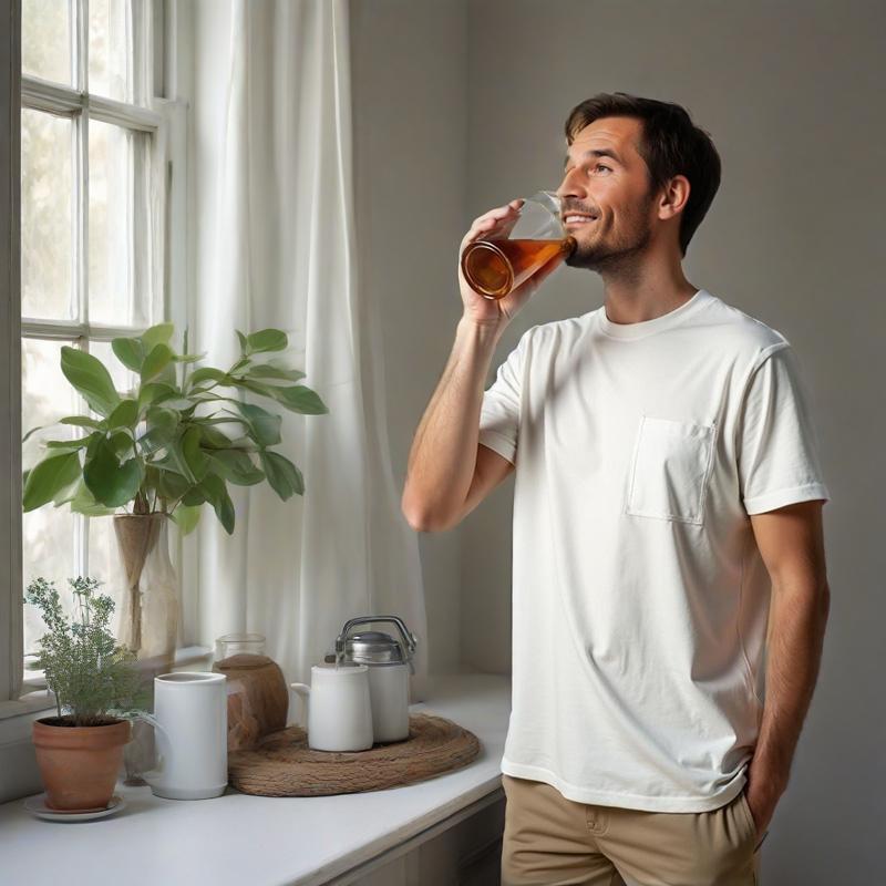 Kidney Tea Formula – Ginseng Eight Treasures Tea, Organic Kidney Cleanse & Detox Tea, Traditional Herbal Healthy Kidney Cleansing Tea for Men & Women, Natural Wellness Tea (20 Bags)