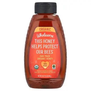 Wholesome Sweeteners Fair Trade Organic Honey, 24 oz (680 g)