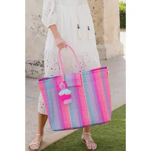 Rain Unicorn Swirl Citron Tote