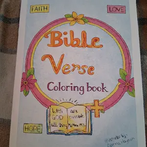 Bible Verse Coloring Book