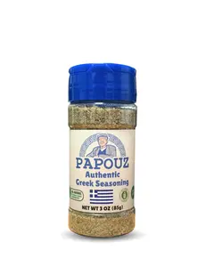 Authentic Greek Seasoning 3oz, 5oz, 10oz Bottle - Savory, Mint & Herbaceous All-Purpose Mediterranean Flavor for Chicken Lamb Steak - Mediterranean diet, Souvlaki, Gyros, Chicken Shawarma, Village Salad, Greek Salad, Greek Chicken, Greek Lambchops
