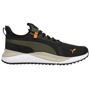 PUMA Mens Pacer Future Street Sashiko Lace Up Sneakers Shoes Casual - Black, Green