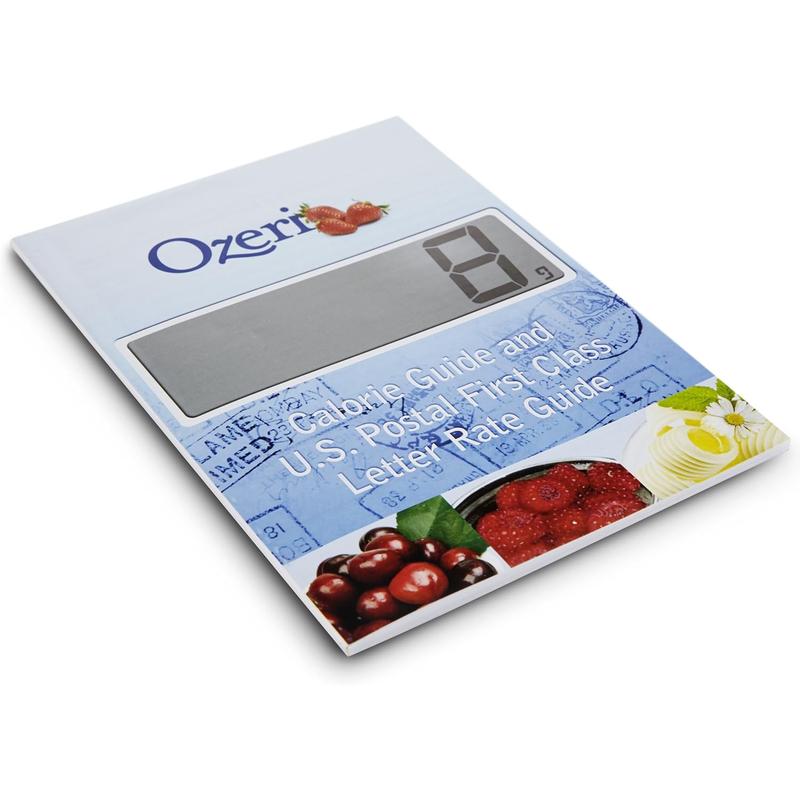 Ozeri Touch Professional Digital Kitchen Scale (12 Lbs Edition), Tempered Glass in Elegant Black Ozeri Kitchen