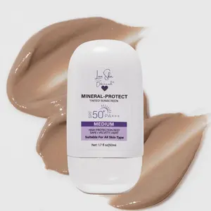 Mineral Sunscreen - Tinted & Clear SPF50 – Zinc & Titanium Dioxide | Non-Greasy, Natural Coverage