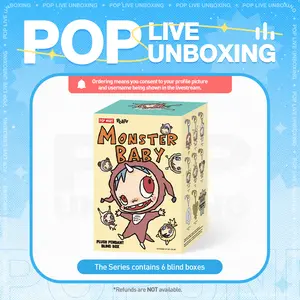 [LIVE UNBOXING] POP MART POLAR-Monster Baby Collection Series Plush Pendant Ver.1