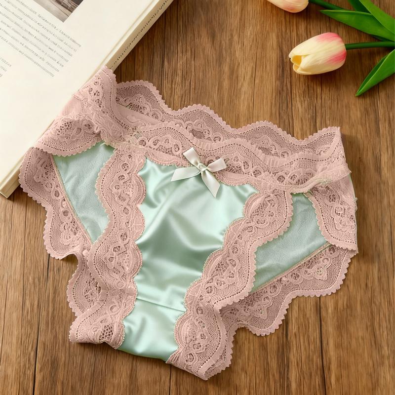 6 packs of women's low-rise underwear, seamless, daily comfort, elegant fashion underwear, seamless bikini low-rise underwear must-have Valentine's Day gift, women's underwear, comfortable and breathable, warm and close-fitting,  w Leggings Smooth panties