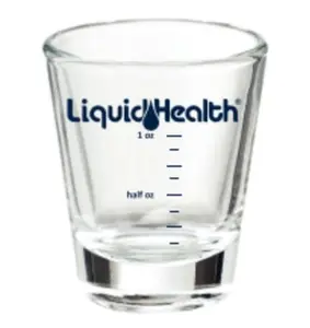 Liquid Health Premium Measuring Shot Glass - 1 oz Kitchen Measure