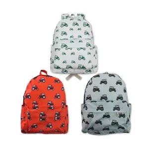 Durable, Spacious Farm Tractor School Backpack for Kids - Versatile Multi Compartment School Backpack for Teens, School Backpacks, Multi Compartment Backpack