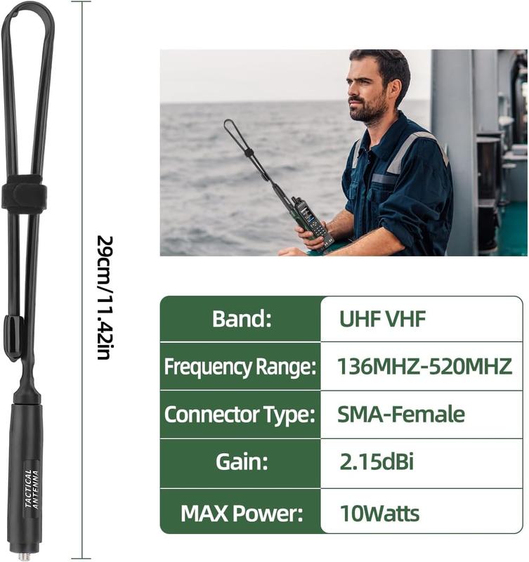 BAOFENG DM32 DMR Radio Long Range Ham Radio Handheld Rechargeable Walkie Talkies with NOAA Weather Radio with 3800mAh Battery for Survival Gear
