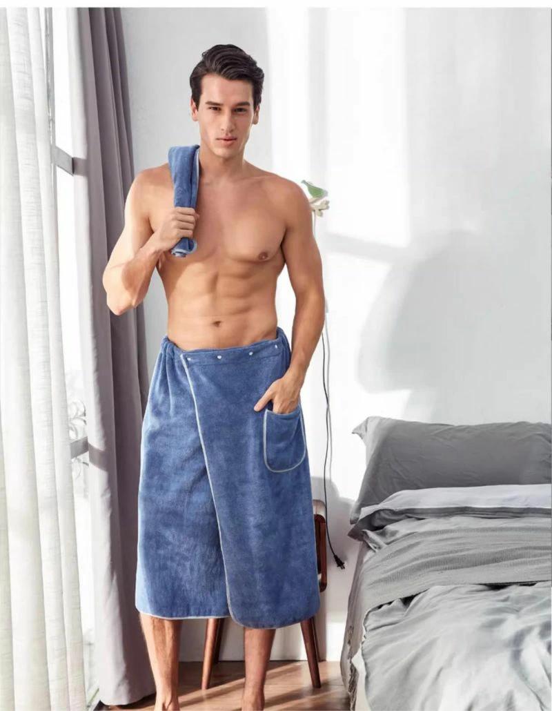 Men's bath towel, microfiber bath towel, absorbent, suitable for men