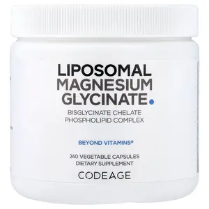 Codeage Liposomal Magnesium Glycinate, 240 Vegetable Capsules