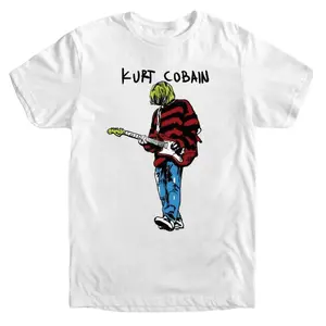 Brand Bdhjydb Vintage Kurt Cobain T-Shirt Nirvana Smells Like Teen Spirit Nevermind Aneurysm, Unisex Cotton Graphic T-Shirts Sweatshirt, Hoodie,Unisex Crewneck T-shirt for Men And Women