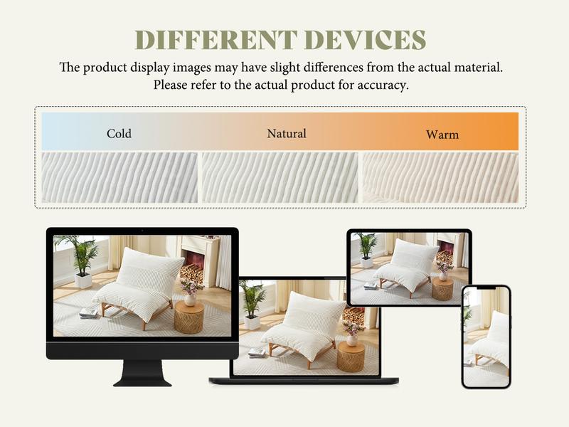 AMERLIFE 46" Oversized Sofa Chair, Modern Accent Chair, Sofa Style Bean Bag with Plush Cushion, Lazy Lounge for Living Room/Best Gift Ideas/Christmas Gifts