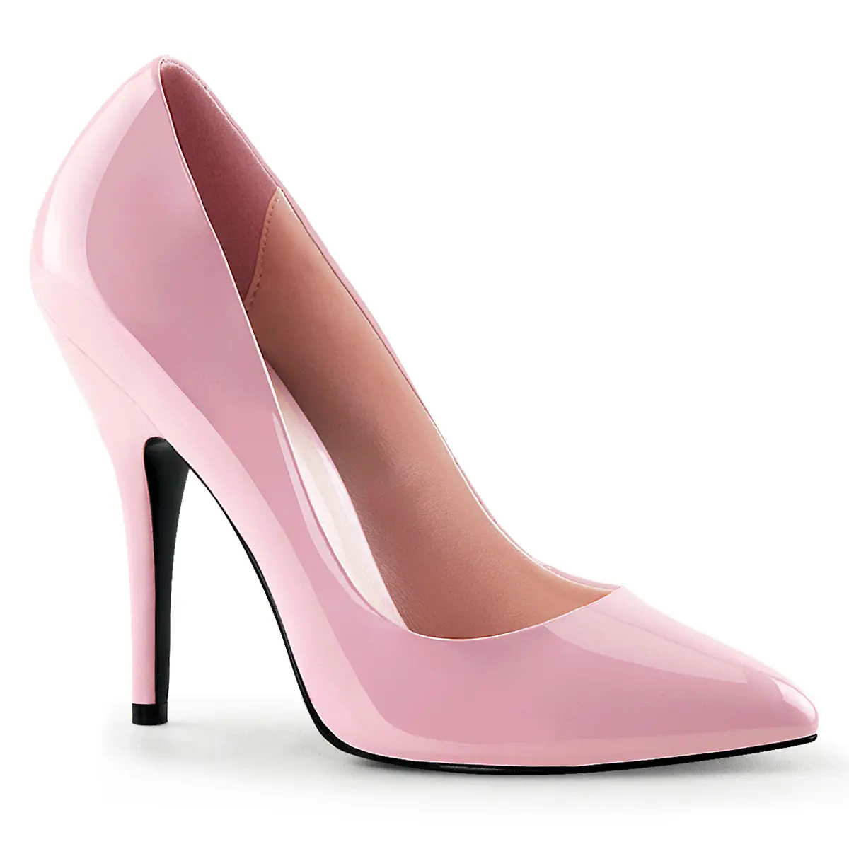 Pleaser Seduce-420 Women's Stylish Solid Color 5 In Heeled Evening Pumps, Classic High Heel Shoe for Classy Elegant Look, Fashion Apparel Footwear, Soft