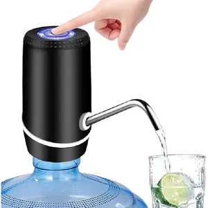 J.C Electric Water Bottle Pump with and USB, Portable Automatic Water Dispenser Pump, 5 Gallon Water Dispenser