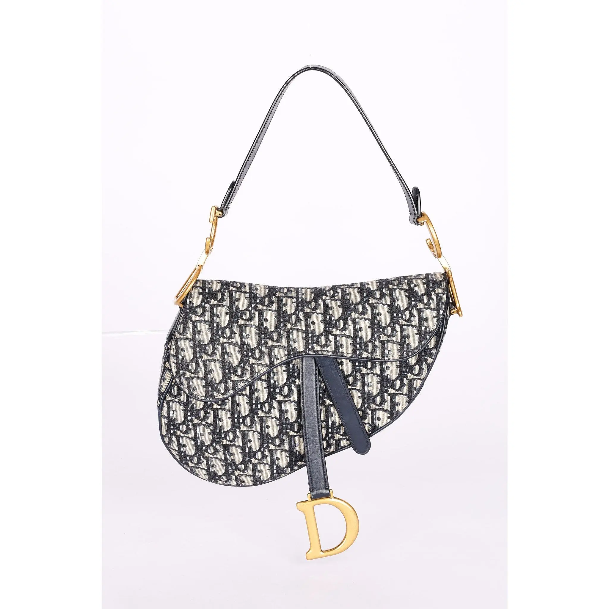 Pre-owned Designer Handbag/Wallet Christian Dior Medium Trotter Saddle Bag Drop 70