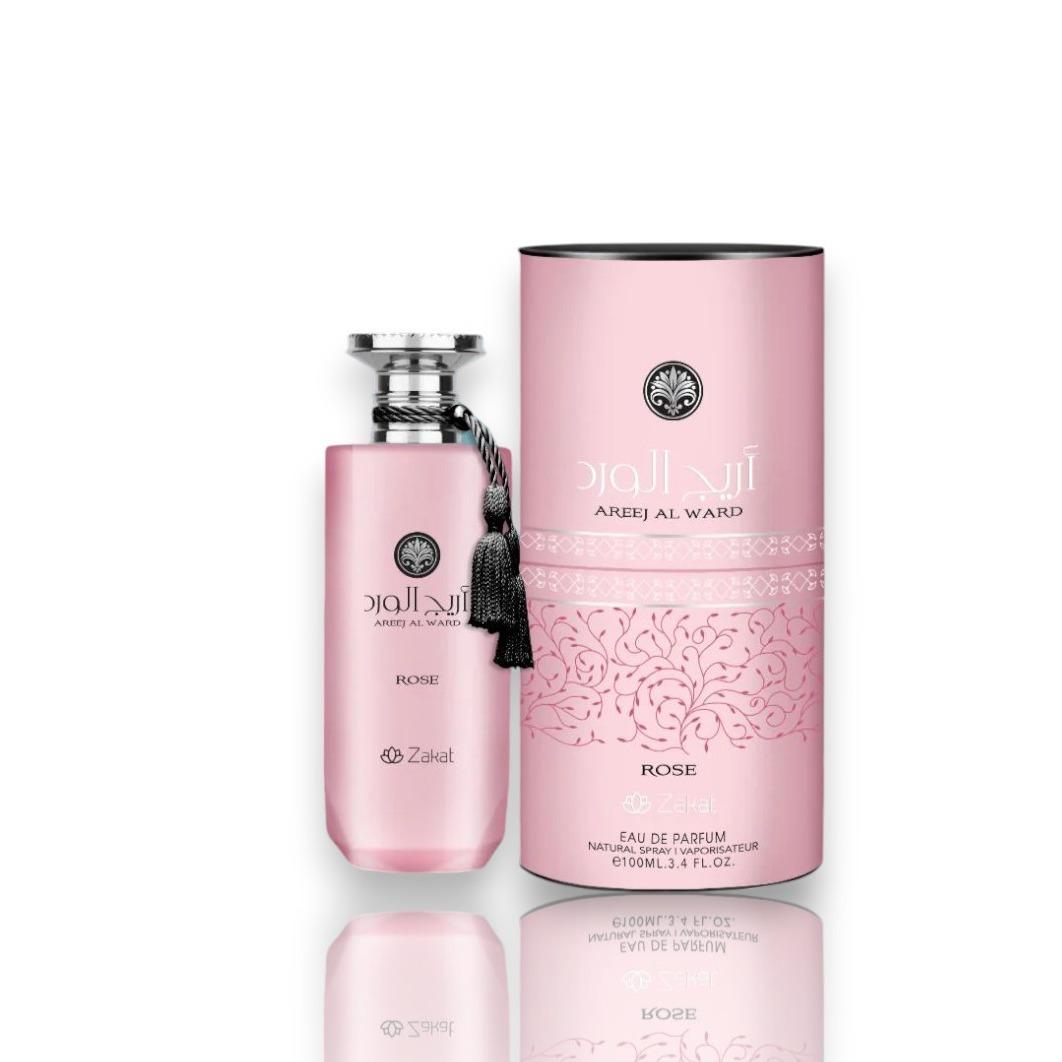 Zakat | Areej Al Ward | Rose | Women's Parfum - 3.4 oz (100ml) || Eau De Parfum | Sweet - Floral - Woody Fragrance Zakat | Areej Al Ward | Rose | Women's Parfum - 3.4 oz (100ml) || Eau De Parfum | Sweet - Floral - Woody Fragrance