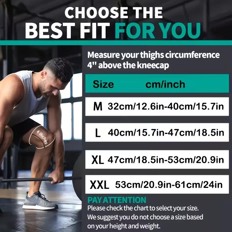 Copper Knee Braces with Strap 2 Pack, Adjustable Compression Sleeve for Knee Pain, Arthritis, ACL, Meniscus Tear | Support for Running, Basketball, Weightlifting, Workout | Men & Women