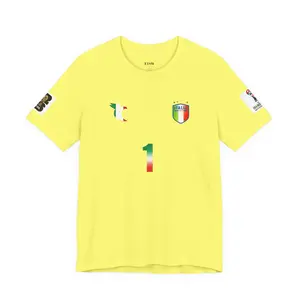 Donnarumma #1 Italy Jersey Tee | Soccer Goalkeeper Shirt