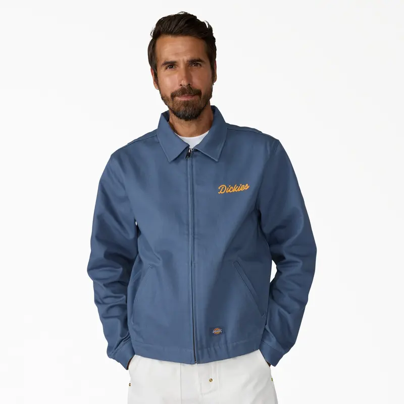 Dickies | Wellsville Twill Jacket,Long-Sleeve,Lightweight,Easy to Layer,Versatile,Practical