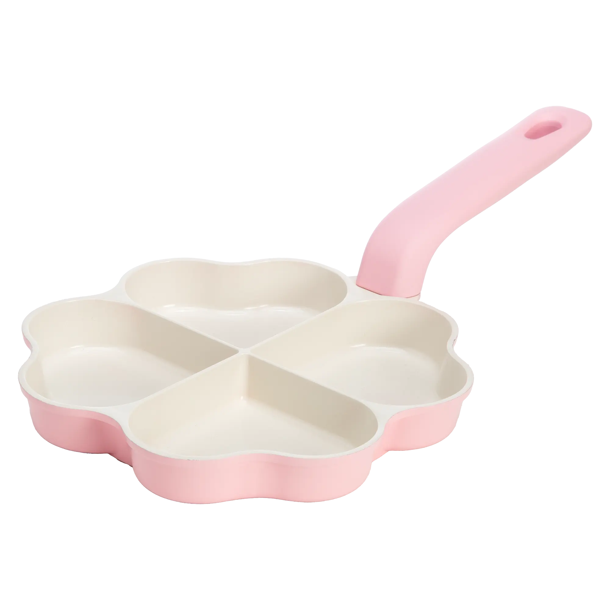 Paris Hilton 8-in Ceramic Nonstick Heart-Shaped Fry Pan, Aluminium Cookware for Eggs