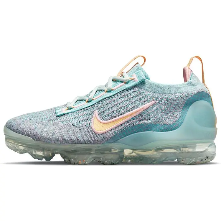 Women's Nike Air VaporMax 2021 Fk Casual Trainers - Light Dew Color, DH4088-300, Shoe, Footwear, Sneaker, Round Toe, Flat Heel, Suitable for Casual Wear & All Seasons